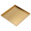 Gold Stainless Steel Tray Decorative Jewelry Dish Makeup Tray Organizer