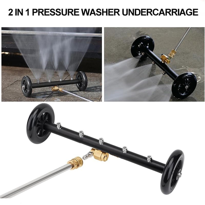 Undercarriage Pressure Washer Cleaner,Water Broom for Power Washer Undercarriage Attachment