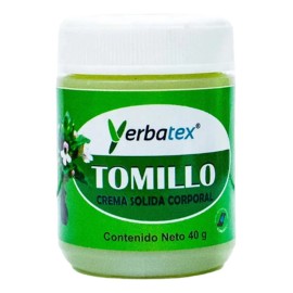 Pack 4 Pomadas De Tomillo Frasco De 40g Hierbas