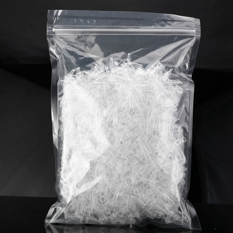 BKMAMLAB - Tubos de microcentrífuga de 0,2 ml, 300 piezas,