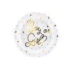 PartyDeco- Conf. 6 Paper Plates 23 cm with Boy or