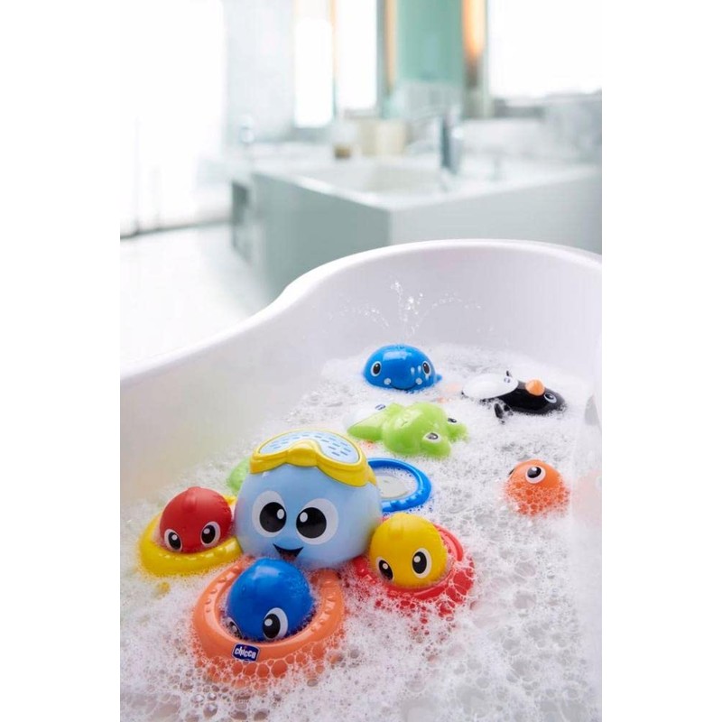 Gioco Bagno Billy il Polpo, Divertente Giocattolo per Bambini per
