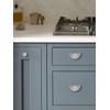 JIASENBAO 5 Pack Brushed Nickel Cabinet Pulls 3" Hole Center
