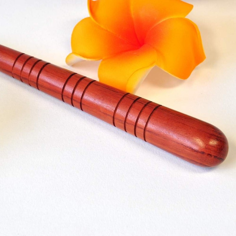 Massage stick pen hardwood for Thai Massage straight