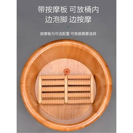 족욕탕 우드 히노끼 바퀴형 발찜질 높이25cm 찜통 탕기 대야 발마사지 보온 커버 [35 하이 라운드 휠 캡 마사지 없음] Foot Bath Wooden Hinoki Wheeled Foot Warmer Height 25cm Steam Pot Tub Basin Foot Massage Insulation Cover [35 High Round Wheel Cap No Massage]