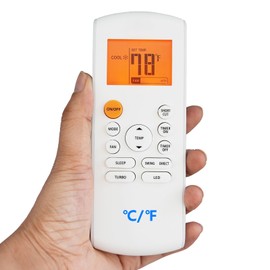 Replacement Remote Control for Midea MRCOOL FRIMEC Klimaire AC Air Conditioner RG57A6/BGEFU1 RG57E1/BGEU1 RG52A2/BGEFU1 RG57F3(B)/BGEFU1 RG57H3(B)/BGCEFU1-M RG57E1/BGEU1 RG57H3/BGEFU1 RG57B1/BGE
