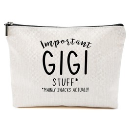 Gifts for Grandma, Gigi Gifts Grandma Gifts Funny Makeup Bag, Grandma Birthday Gifts Cosmetic Bag, Gifts Ideas for Grandma Women Nanny Mimi, Christmas Mothers Day Grandmothers Day Gifts Toiletry Bag