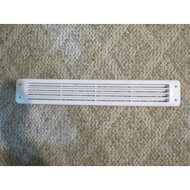 GRADY WHITE **OEM**FLUSH LOUVERED VENT "WHITE" 17-1/2" x 2-3/4" Flange  #12-103