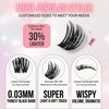 Bliss Lash Clusters Kit 8-16mm with 5-6mm Bottom Lashes Wispy