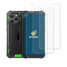 brotect Screen Protector compatible with Blackview BV5300 Plus (Front+Camera) (6 Pack) - HD-Clear Protection Film
