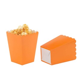 We Moment We Moment Orange Mini Popcorn Boxes,Pack of 36