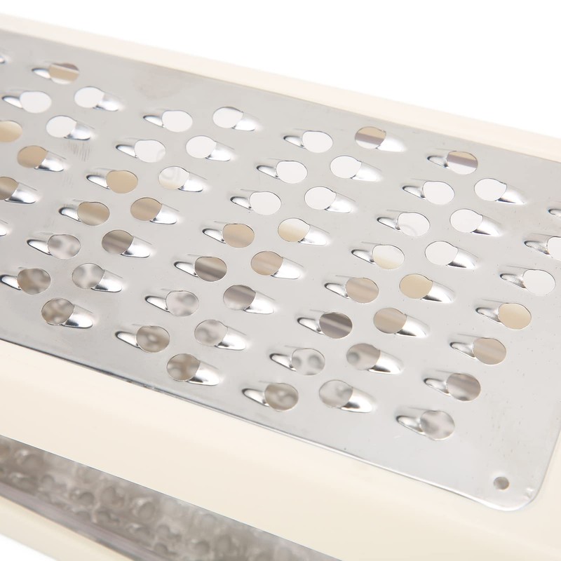 Box Grater Cheese Grater Double Sided Removable Container Kitchen Grater