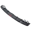 Universal Car Rear Bumper Lip Diffuser Spoiler 4 Holes Exhaust