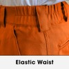 Golf Knickers Orange Microfiber (Plus Fours) for Men - 48"