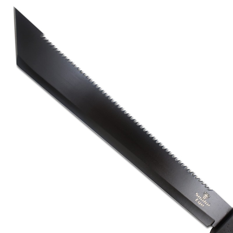 Snake Eye Machete with Heavy Duty Construction-Ergonomic Non-Slip Handle and