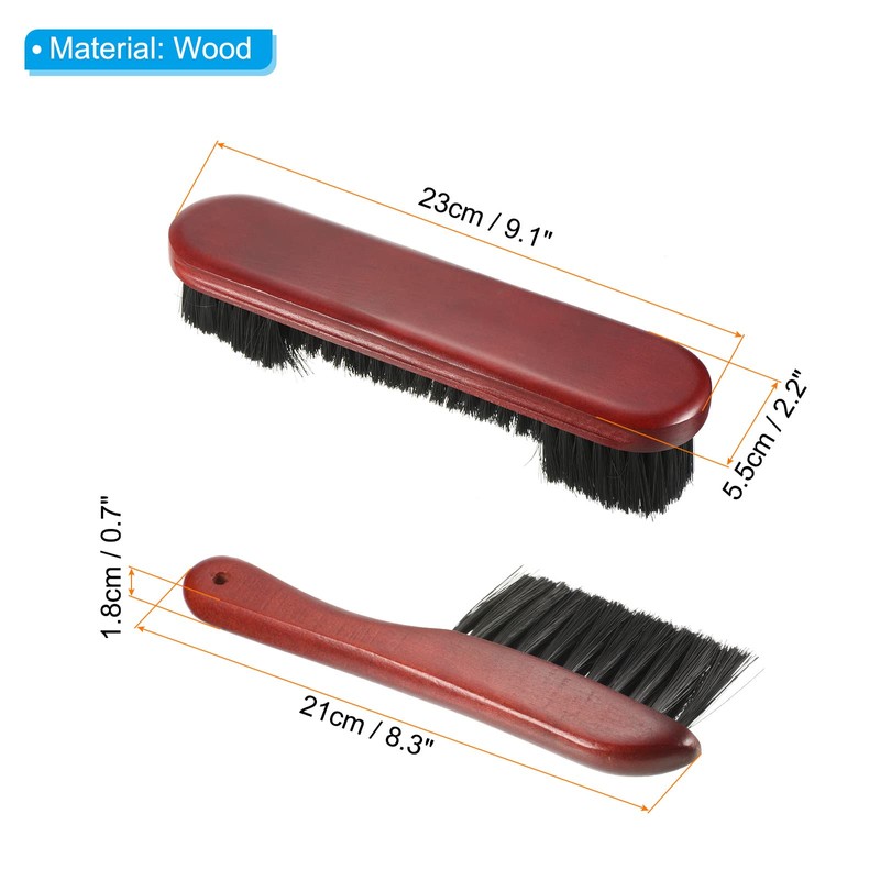 PATIKIL Billiard Pool Table Rail Brush Set, 2-in-1 Pool Table