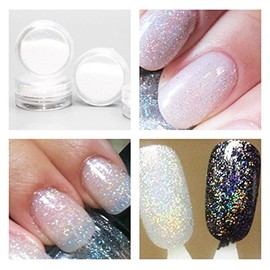 Pixie Sparkly Sugar Dust Fine Powder Glitter Nail Art Design 5g Pot 1pc