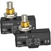 2PCS Z-15GQ-B Micro Limit Switch - 1NO+1NC Panel Mount Snap