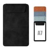 Buffmger Magnetic Leather Clipboard with Pen Holder - Small Clipboard