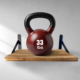 Projector Shelf for Wall, 15.75" × 11" Wooden Floating Shelf for Projector Router WiFi Modem, Projector Wall Mount Shelf Holds Up to 33 lbs