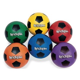 Spectrum Rubber Soccer Ball, Size 4-Purple