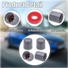 10 pcs Tyre Valve Stem Caps, Plastic Wheel Tyre Valve