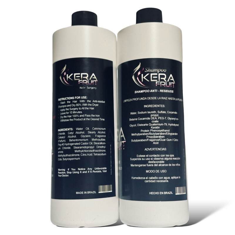 KERA FRUIT Cirugia Capilar sin Formol Kera Fruit Formaldehyde Free