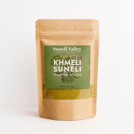 Suneli Valley Khmeli Suneli | Premium Georgian-Style Seasoning | Aromatic Mix of Herbs and Spices | Ideal for Grilled Meats, Seafood, Poultry | 2.8oz (80g)