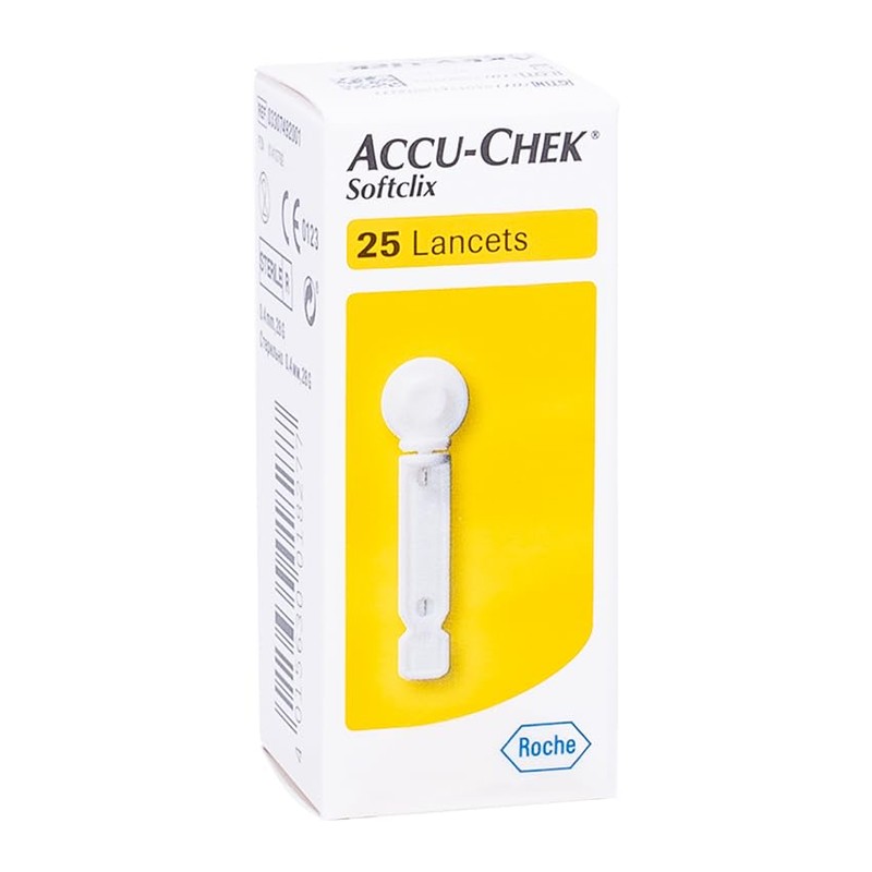 Lancetas Accu Chek Softclix 25 pz