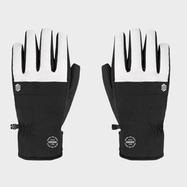SIROKO - SIROKO Voss White Snow Gloves, White