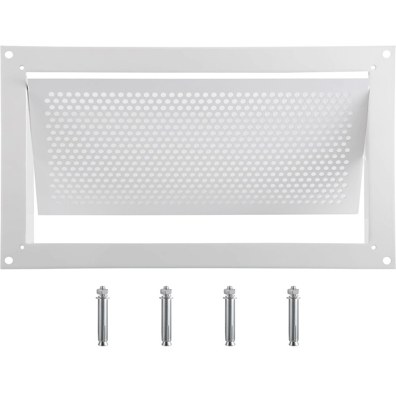 Happybuy Crawl Space Flood Vent - 8" Height x 16"