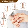 Mezeic 10 Pcs Finger Splints Oval Trigger Finger Support for