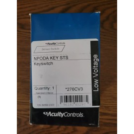 acuity controls nlight nlight npoda key sts stainless steel key switch