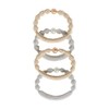 GOODY FOREVER ELASTICS 6MM 10CT BLONDE SILVER