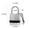 4 Pack Keyed Alike Padlocks 40mm High Security Heavy Duty
