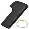 AUTOKAY Leather Center Console Lid Armrest Cover for Lexus IS250