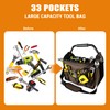 KUNLUN 15-Inch Open Top Tool Bag, Electrician Tool Bag, Tool