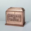 Metal Letters To Santa Mailbox Antique Copper - Hearth &