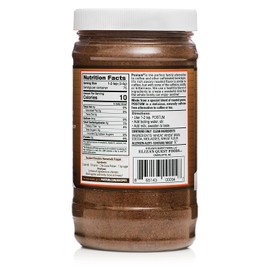 Hot Cocoa Natural Blend Coffee Alternative - Instant, Healthy, Chocolate Flavor Coffee Substitute (2 x 8oz) - Caffeine Free Coffee Replacement for Breakfast, Gourmet & Pantry Pack