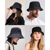 TPZORJX Fisherman's Hat Unisex Bucket Hat Sun Hat with UV