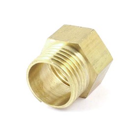G Thread (Metric BSPP) Male to NPT Thread Female Pipe Fitting Adapter - Lead-Free Adapter (1" x 1" (1 Piece))