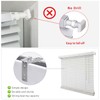 Metal Swivel Bracket for 2"(50mm) Venetian Blinds - L-Shaped Lock
