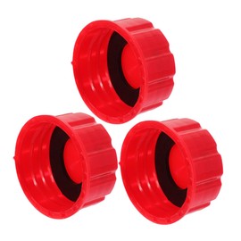 CHICAMPERA Pack of 3 Petrol Can Caps Coarse Thread Petrol Can Replacement Parts Sealing Ring for Safe Protection Against Fuel Leaks