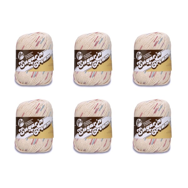 Lily Sugar'N Cream Super Size Potpourri Yarn - 6 Pack