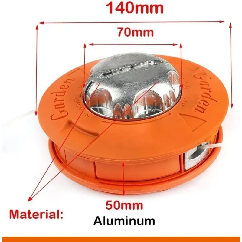 Cabezal Universal Para Desbrozadora Punta De Metalica Acceso