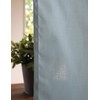 sunny day fabric Noren, Gray Mint, Width 33.5 x Length
