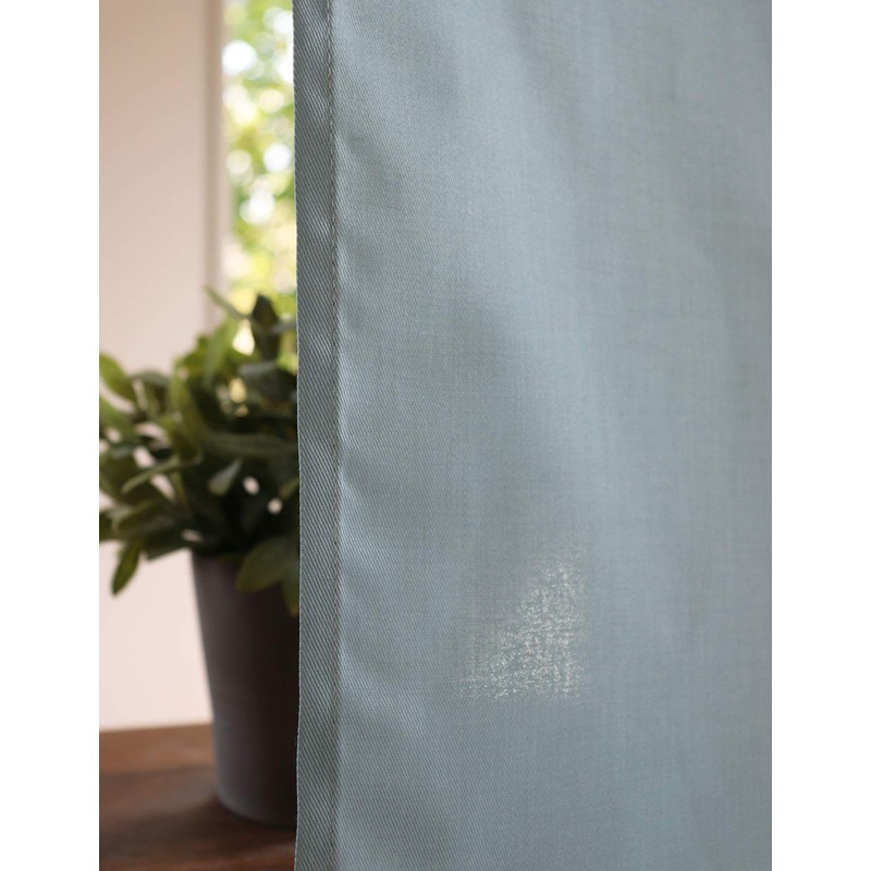 sunny day fabric Noren, Gray Mint, Width 33.5 x Length