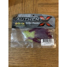 Authent-X Series Plastics XMoxi Purple Chartreuse Tail