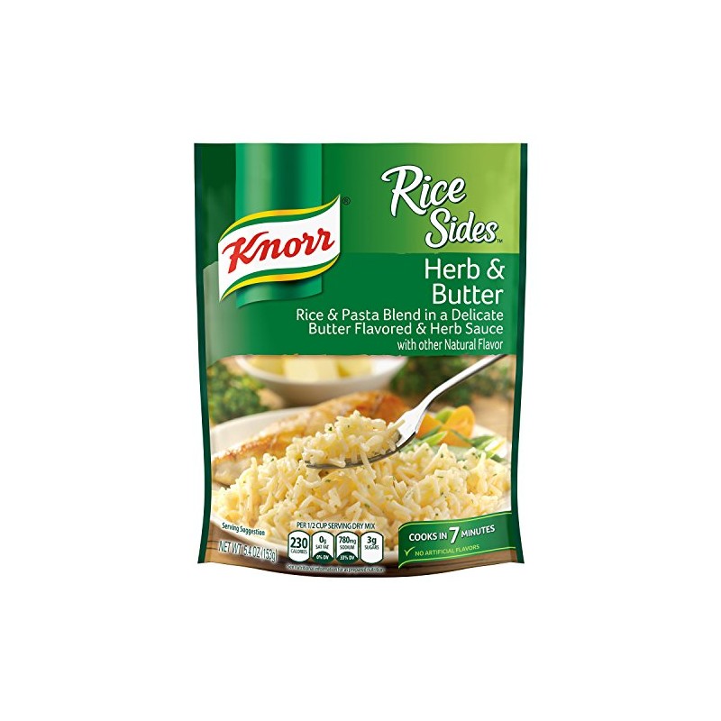 Knorr Rice Sides Rice Side Dish, Herb & Butter 5.4