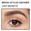 L'Oreal Brow Stylist Definer Waterproof Eyebrow Pencil, Light Brunette 0.003